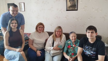 80-летие Великой Победы: встреча с ветераном Великой Отечественной войны